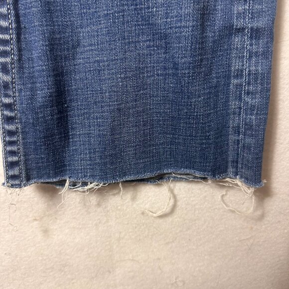 BKE Jeans 28L tall Payton Bootcut Blue Stretch Denim Western distressed - Picture 2 of 6